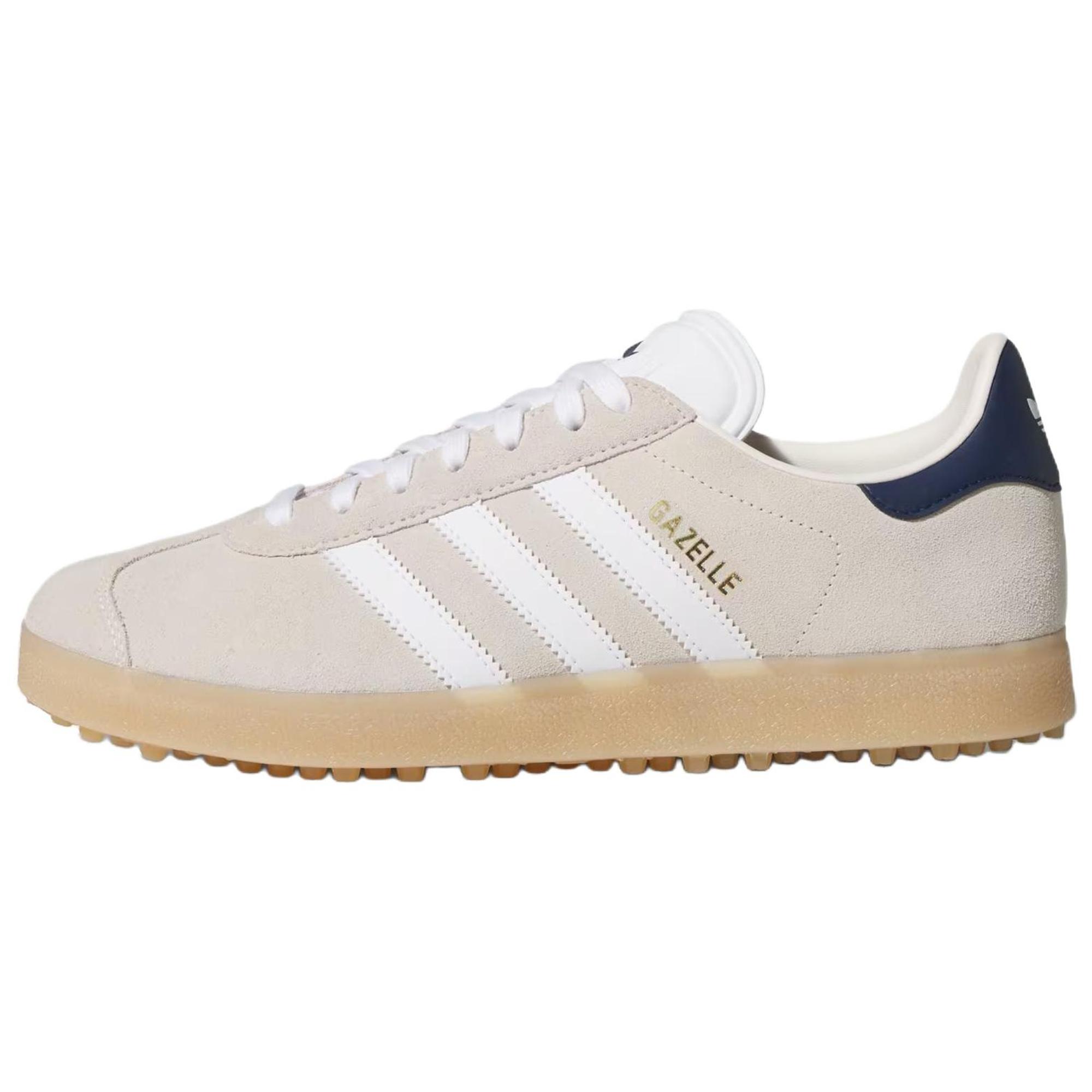 Adidas Originals Gazelle Spikeless Comfortable Fit Golf Shoes Unisex Golf Shoes Beige HP7073 36