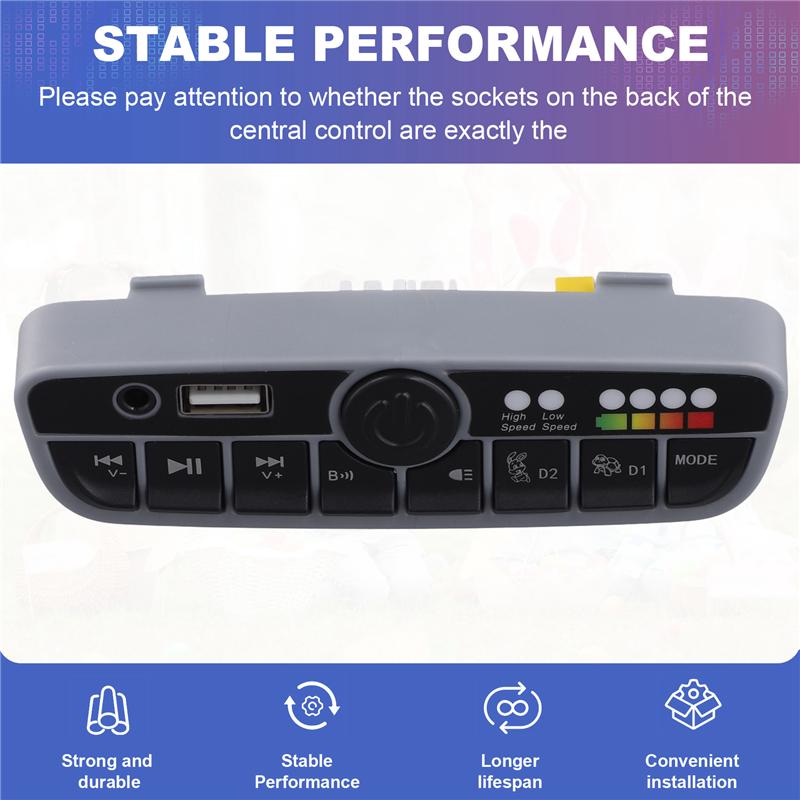 A90Q-Power Supply Central Control ZCY2157M Vehicle Central Control Children s Electric Car Part 24V Black 24V
