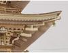 Woody Joe 1/75 Scale Assembly Kit of the Five-Story Pagoda of Mt. Haguro (Building)