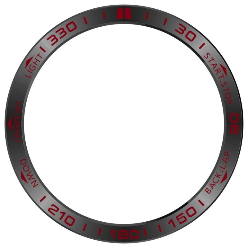 Steel Bezel Rings Scratch & Collision Resistant Watch Rings Bezel Styling Watch Bezel Protections Suitable for Watch