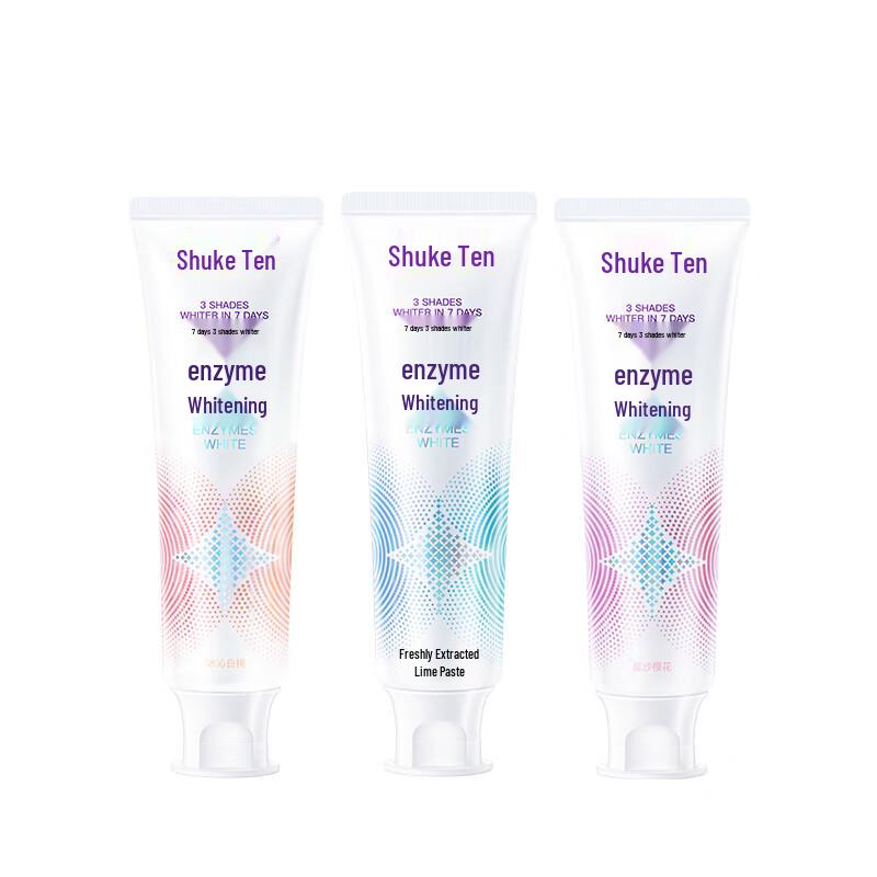 S Daily Whitening Enzyme Toothpaste Triple Pack