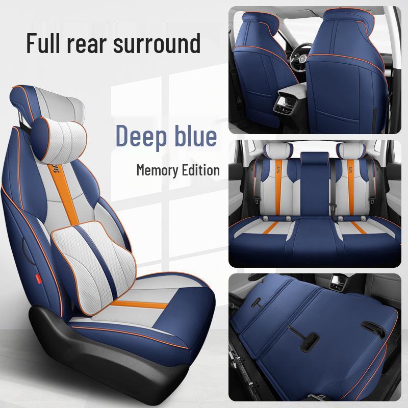 MWG Custom Leather Seat Cushion for Buick E5 - All-Season Sporty Design