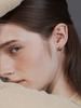 Hei Puffy Heart One-Touch Earring