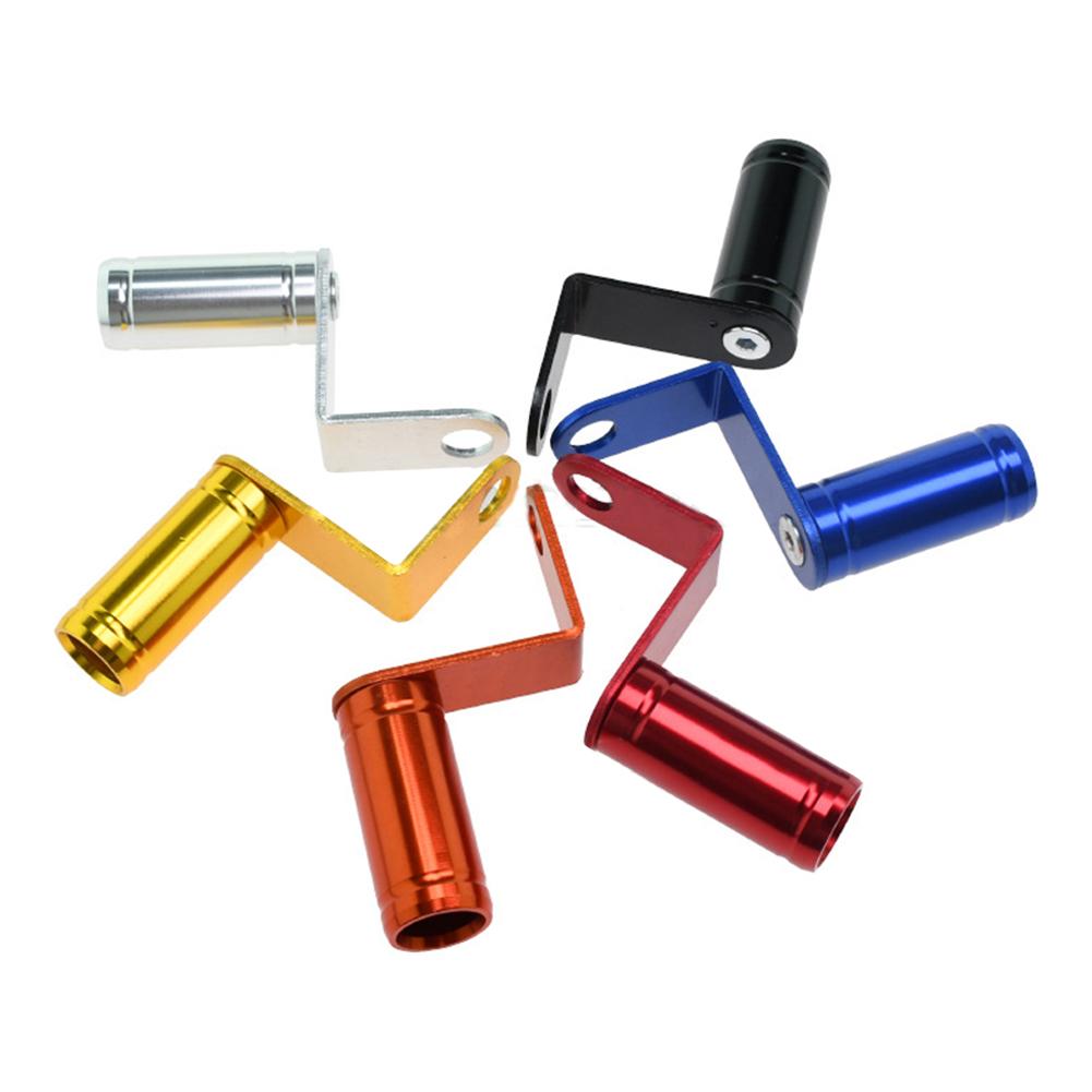 Držák prodlužovací konzoly zpětného zrcátka motocyklu, svorka na řídítka, stojan na telefon, páčky, více funkcí