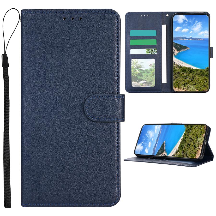 Brieftasche mit Kartenfach, Fotorahmen, Ständer, magnetischer Klapphülle aus Leder für Samsung Galaxy A06 A16 A26 A36 A56, stoßfest