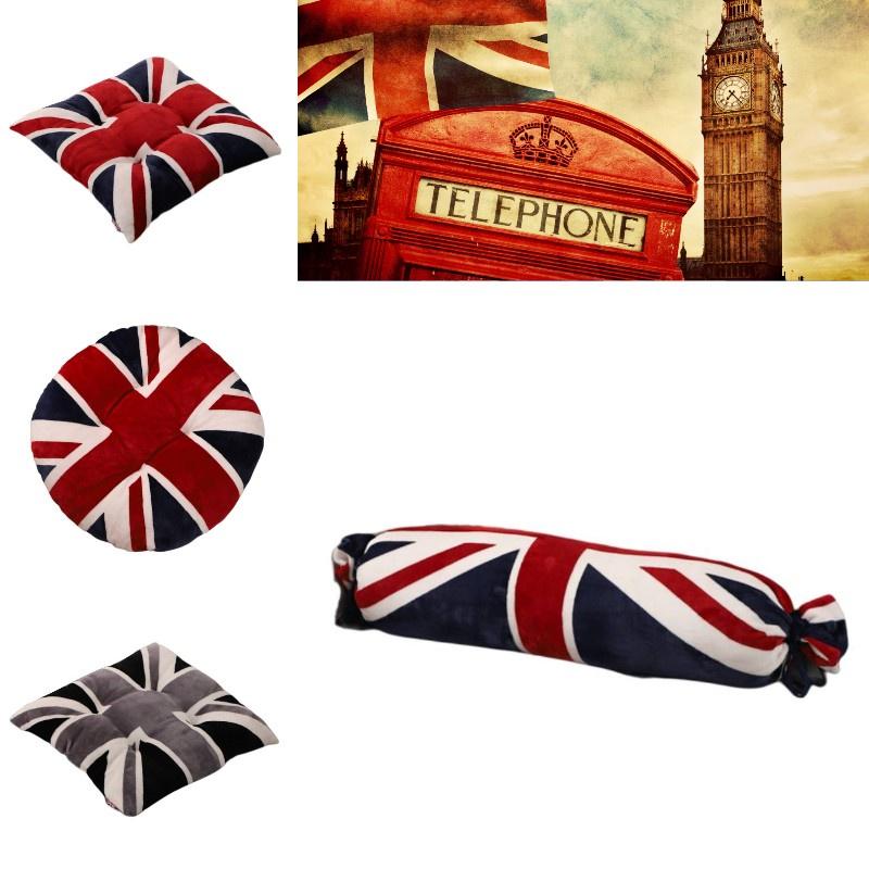 British Flag Decorative Cushion And Pillow Set For Home Decor