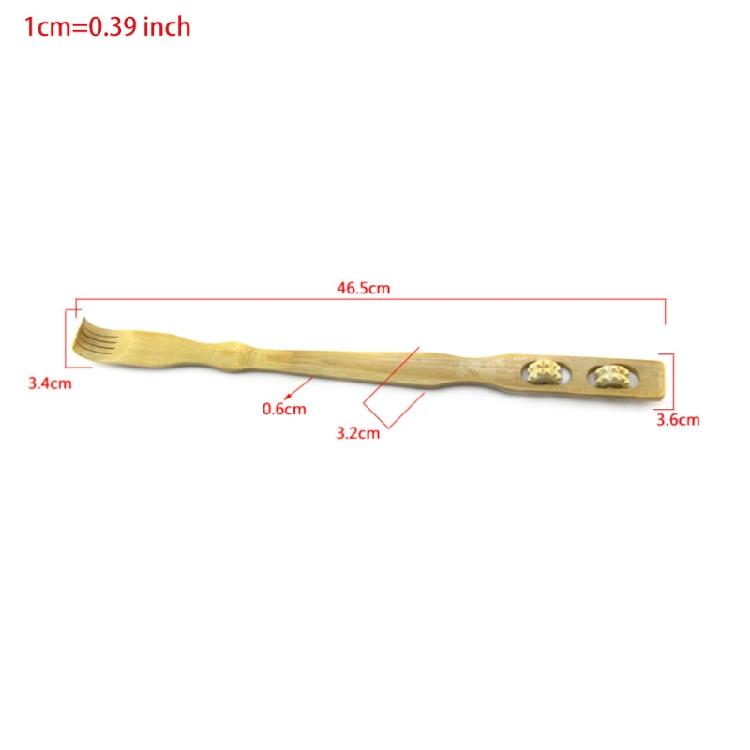 Roller Stick Backscratcher Durable Bamboo Massager Back Scratcher