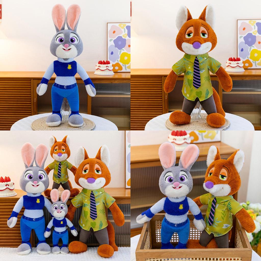 Zootopia Fox Nick Plush Toy With Pp Cotton Filling For Kids And Collectors