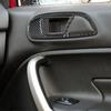 6Pcs Carbon Fiber Interior Front Door Handle Cover Trim For Ford Fiesta 2011-15