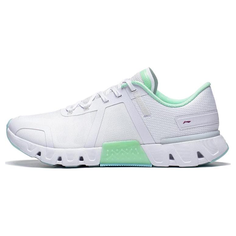 

Li Ning Antelope Spirit Training Shoes Women s Low top White Green AFVT004-17