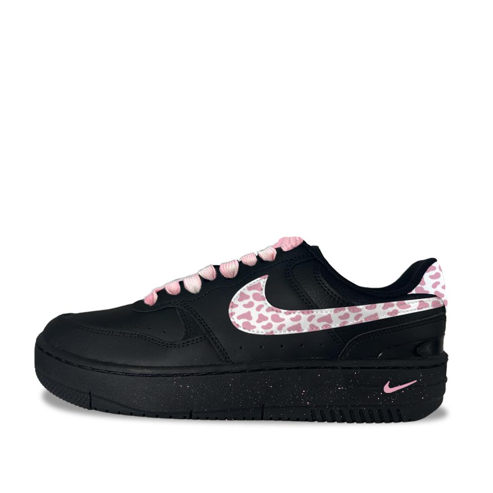 

Nike Gamma Force Black Sugar Leopard 2 Synthetic Leather Abrasion Resistant Low top Skateboard Shoes Women s Black HQ1674-001(team1544-2) 36.5