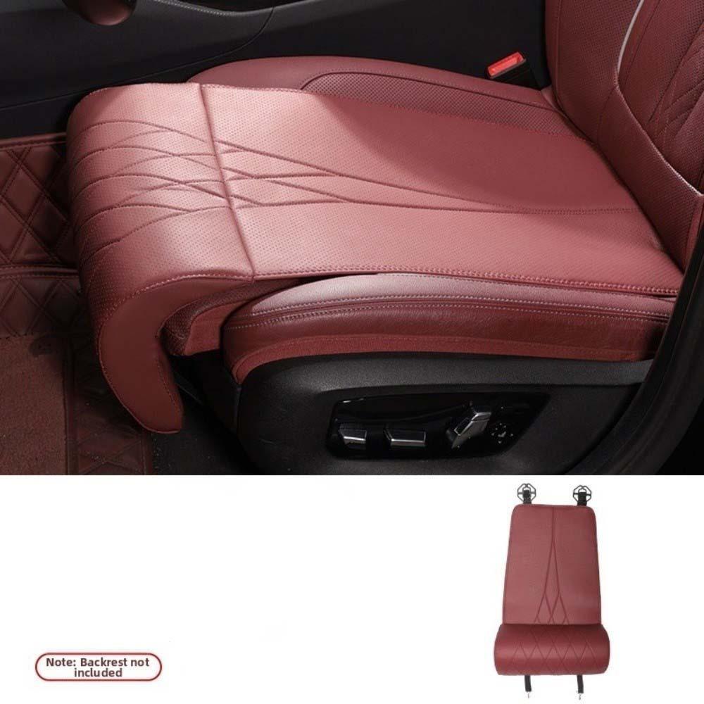 Leg Support Pads Car Seat Leg Support Extension Leather Seat Padding Mat Cover Automobile