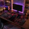 Big Mouse PadDracula Extended Soft Desk Mat Gaming Office Computer Table Decor Mat