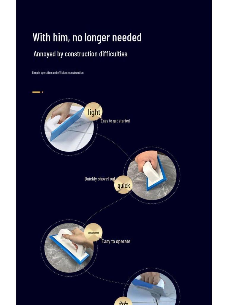 Colored Epoxy Sand Grout and Caulk Scraper Tool Kit