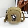 MDNG Small Square Canvas Crossbody Bag