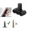 HUIKKJP Tire Air Valve Cap for Cars and Motorcycles, Pack