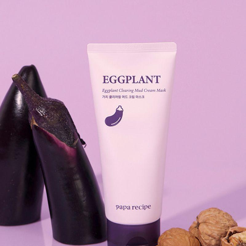paparecipe Eggplant Clearing Mud Cream Mask 100ml single type