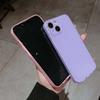 Solid Color Crystal Glitter Phone Case for IPhone 16 15 13 14 Plus 12 11 Pro Max Soft Silicone Candy Jelly Protective Back Cover