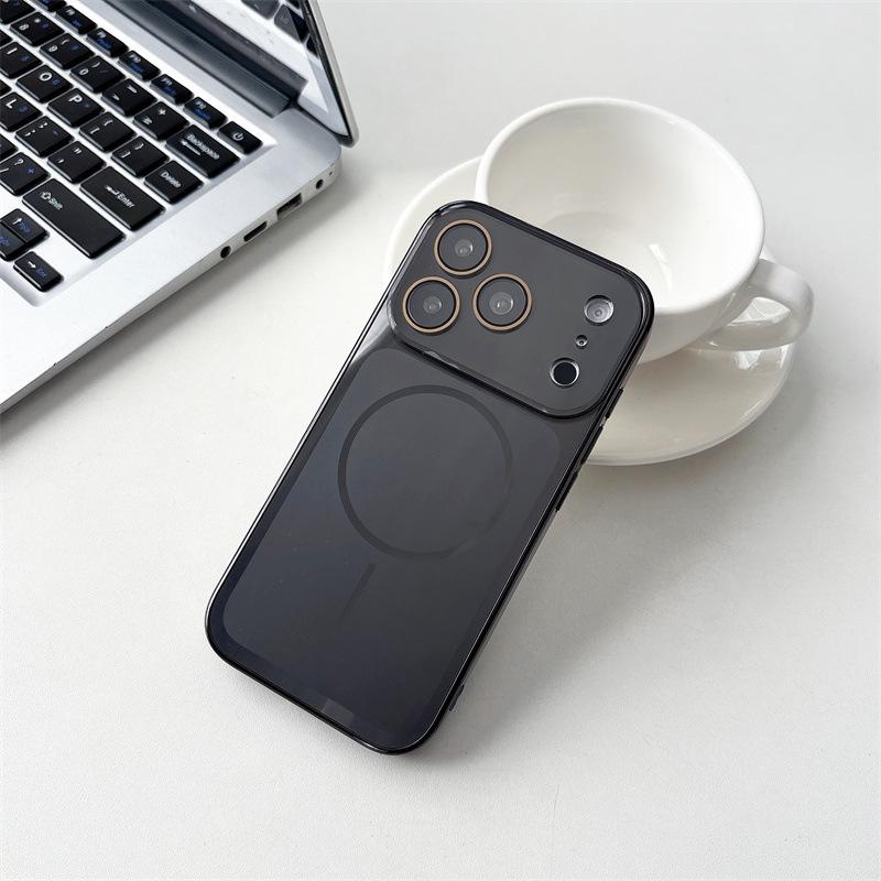 Premium Electroplated Magnetic Case for iPhone 17/16 Pro Max/15/14 16