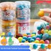 Colorful Plastic Counting Balls for Primary School Math and Statistics