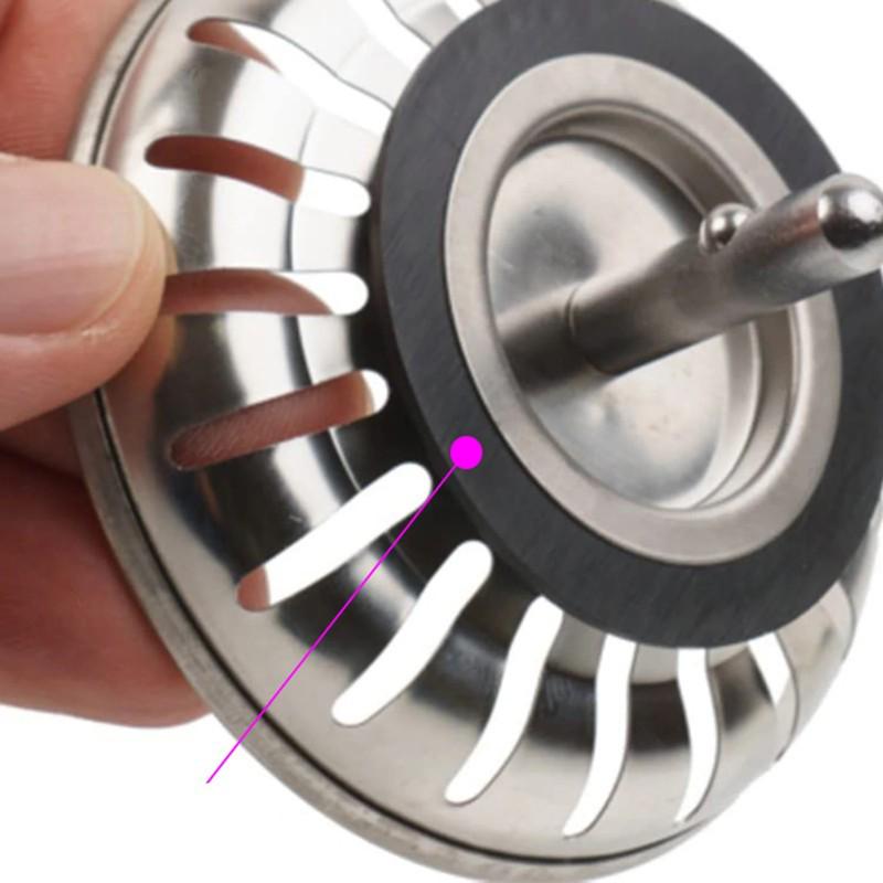 Sink Drain Sealing Gasket, Basket & Umbrella Rubber Gasket, Round Water Seal Component