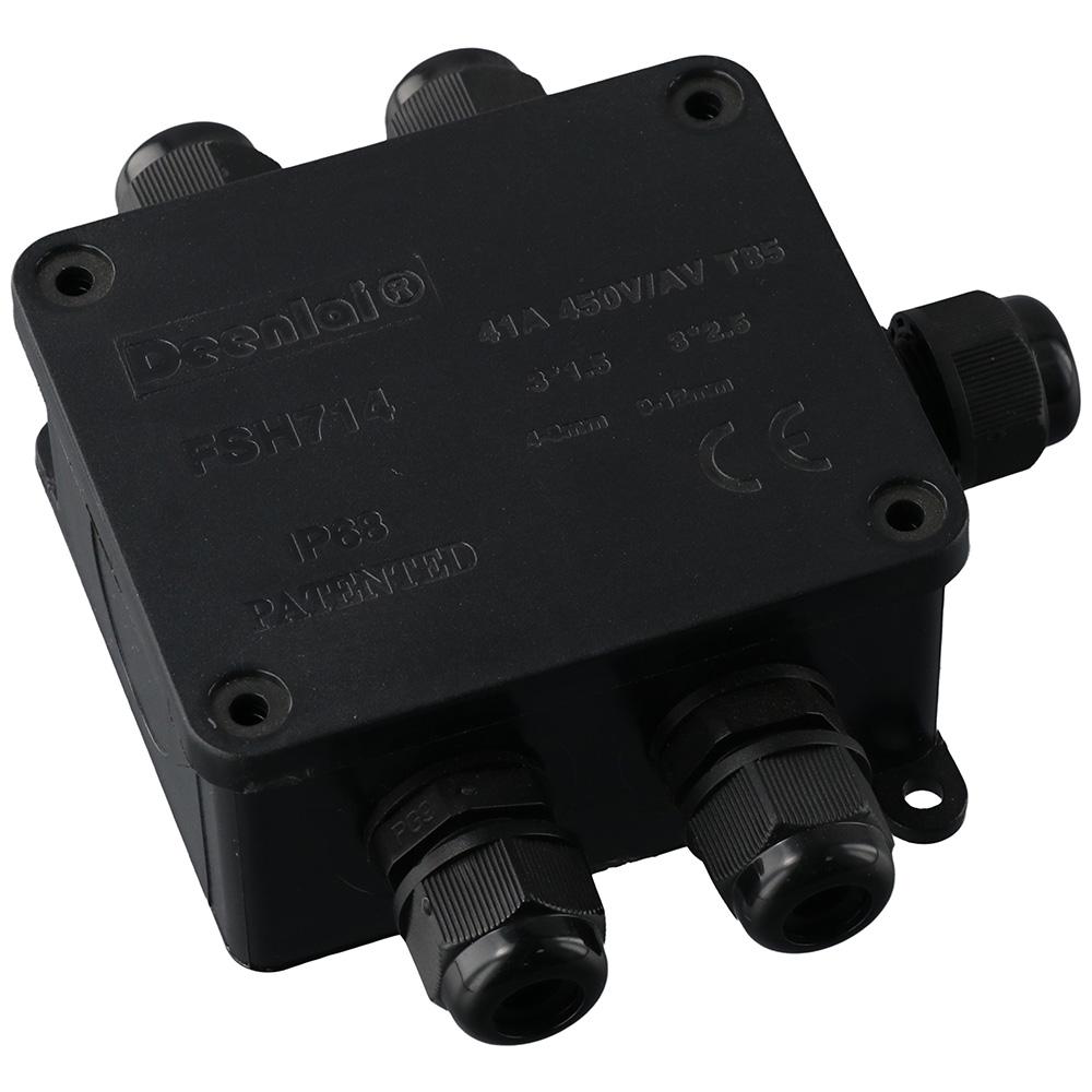 

Пластиковая подземная электрическая распределительная коробка 5-сторонняя внешняя электрическая распределительная коробка электрик