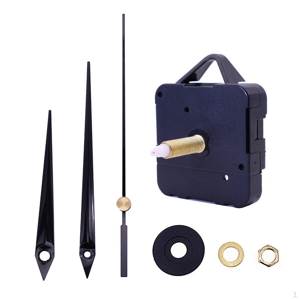 DIY Wall Clock Movement Mechanism Battery Operated Silent Sweep for Clocks Marble