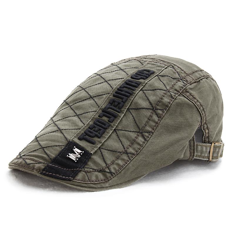 Hot Sale Summer Outdoor Flat Hat Sports Cotton Beret Caps Solid Color Casual Peaked Caps Unisex M Label Stylish Casual Sun Hats