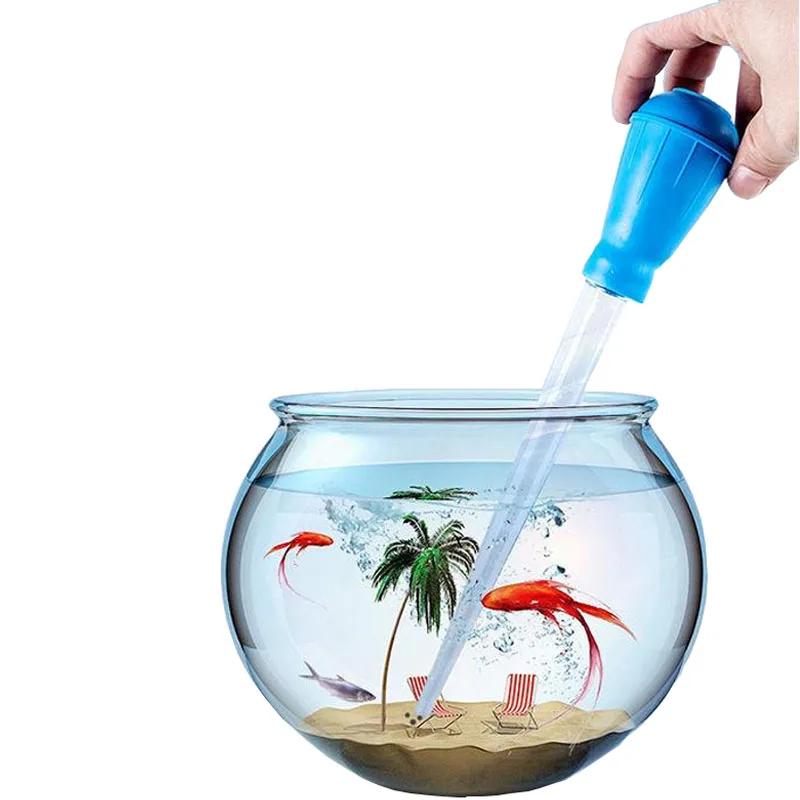 Fish Tanks Pooper Sucker Utensil Aquarium Extension Suction Tube Mini Water Changer Simple Cleaning Tool Cleaning Product