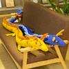 220CM Cute Stuffed Chinese Dragon Plush Toys Boys Doll Soft Cartoon Dinosaur Pillow Cushion Kawaii Gift New