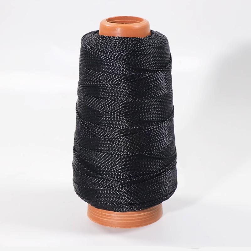 Nylon thread high-strength thin thread making repair shoes leather wear-resistant clothes kite black and white brown tire thread binding