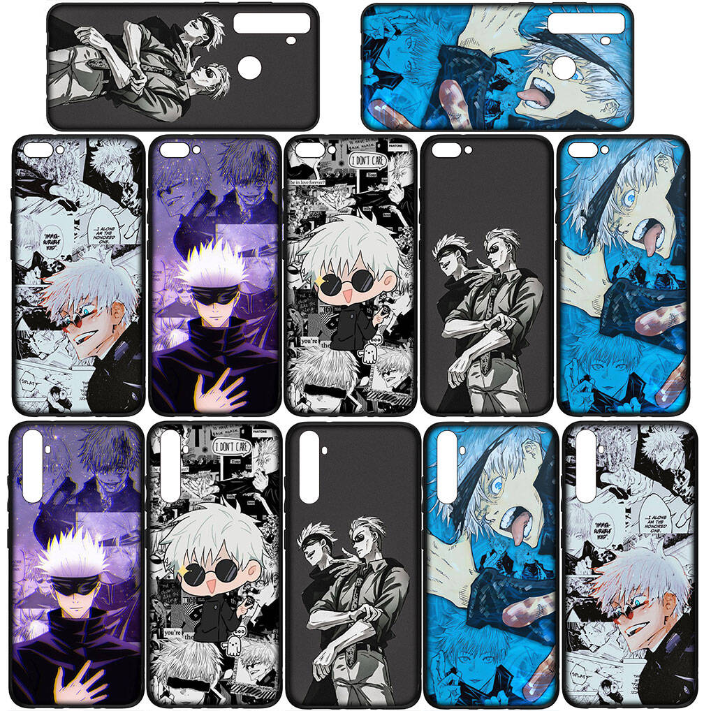 for iPhone 17 16 15 Xiaomi Poco F7 F8 X7 X6 C85 C75 C71 M8 Redmi Note 14 13 12 11 Pro Max 14C 13C 15C A4 Case Poster Jujutsu Kaisen Gojo Satoru Cover