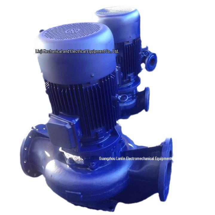 ISW100-160b Low-Noise Horizontal Pump 11kW High-Pressure Chilled/Cooling Water Pipeline Pump