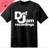 Vintage Printed Unisexs Clothing DEF JAM Recordings Logo Classic Rap Hip Hop NAS T Shirt Classic High Quality Cotton Unisex Tops