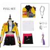 Movie K-Pop Demon Hunters Cosplay Costume Rumi Kids Set Top Pants Jacket Halloween Party Props Stage Show Accessories
