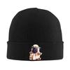 Unisex Pibble Meme Funny Dog Brainrot Wash My Belly Meme Beanie Hats  Casual Knit Hat Autumn Kpop Caps Design Warm Bonnet Hats