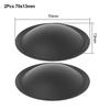 1Pcs Durable 30-150mm Speaker Dust Cap Woofer Black Cone Cover PP Matte Audio Speaker Protector Speaker Accessories