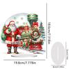 Acryl Weihnachts Lebkuchenmann Tischplatte Diamantmalerei Ornament Kits Diamantmalerei Desktop Dekorationen Schlafzimmer Tischdeko