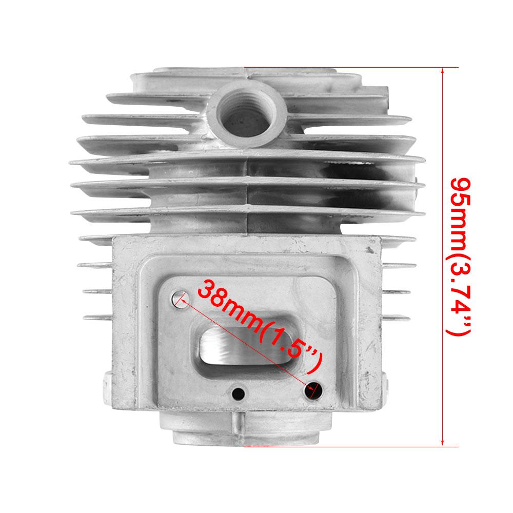 40MM Cylinder Piston Kit 43CC 52CC 1E44F-5 44F-5 44-5 BG520 CG520 CG430 1E40F-5 40-5 Garden Tools Rebuled Trimmer Parts
