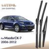 For Mazda CX-7 CX7 ER 2006-2012 2007 2008 2009 Wiper Front & Rear Wiper Blades Windshield Windscreen Window Brushes 26"+17"+14"