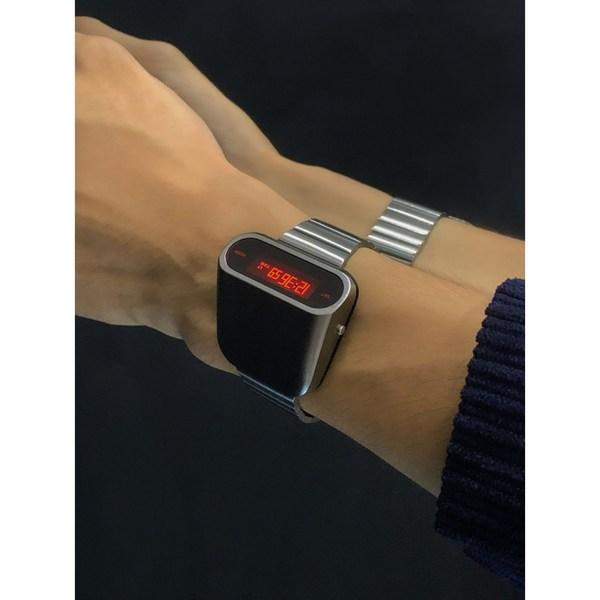 BENLYDESIGN Men's Metal Trend Digital Watch S1000S-R,Korean popular watches