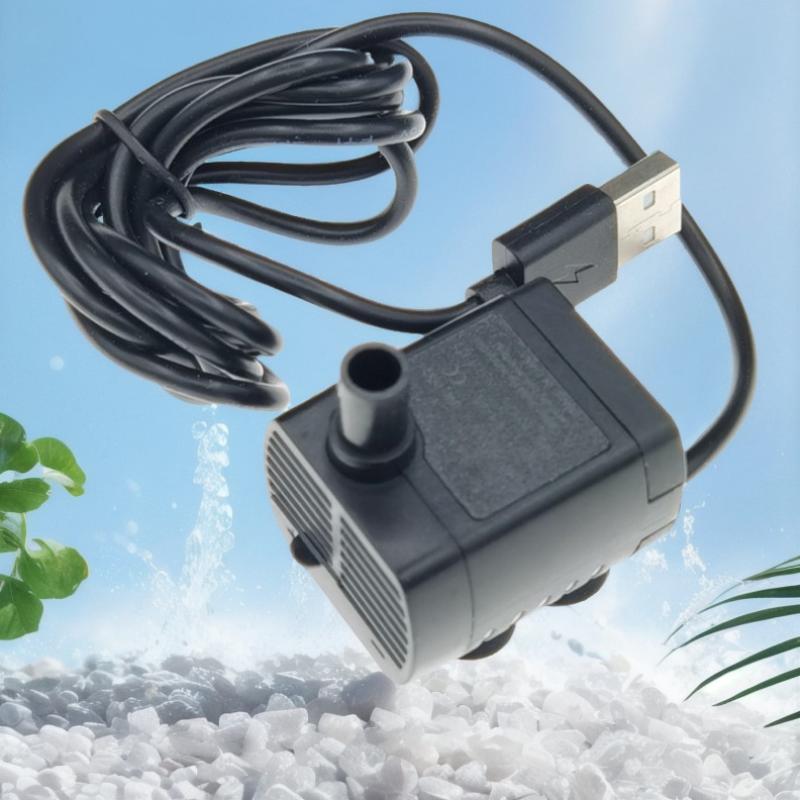 

Pet Cat Water Pump Fountain Anti-Dry Burning Motor Replacement For Cat Flowers Drinking Bowl Water Dispenser Pet Products as the picture