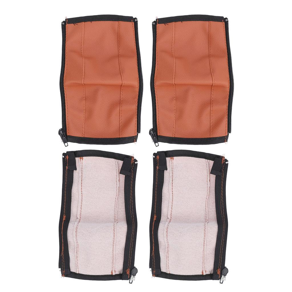 4pcs Stroller Handle Cover PU Lther Washable Baby Pram Handle Sve or with Stroller Accessories