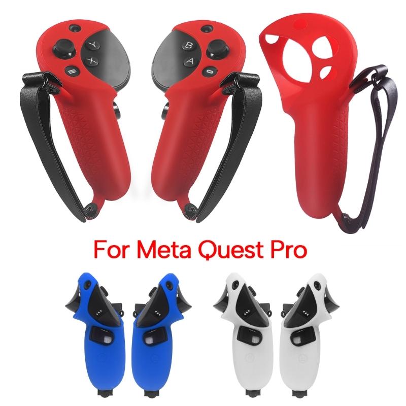 Anti-Throw Controller Shells Grips Lightproof Cover for Quest Pro VR Handle Protective Pouch VR Controller Sleeves