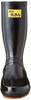 Fukuyama Rubber Mesh Fiber Rubber Boots, Master Tora-san Boots 1, Black, Size 29.0cm