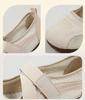 Women's Versatile Sports Mary Jane Ballet Flats - Breathable Mesh, Thin Sole Casual Shoes