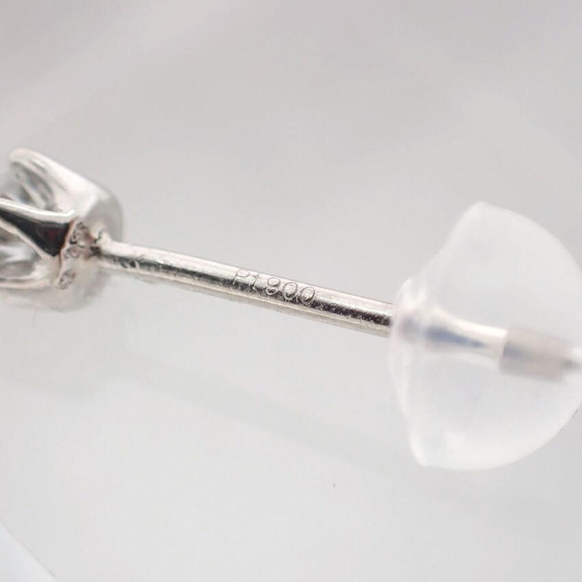 [New] Pt900 Diamond Studs 0.13ct, 0.13ct Earrings/g518-92