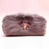 Pupu Bear Plush Pencil Case With Large Capacity For Students And Kids