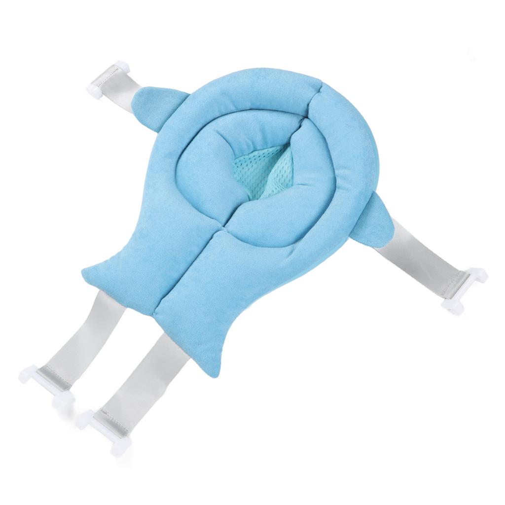 Baby Bathtub Cushion Soft Skin Friendly Floating Infant Sink Bath Support Mat for Newborn Type 1