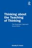 The Thinking About the Teaching of Thinking : The Feuerstein Approach Book